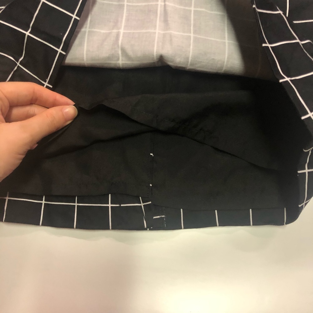 Amanda Chelsea window pane skirt - Picture 5 of 6